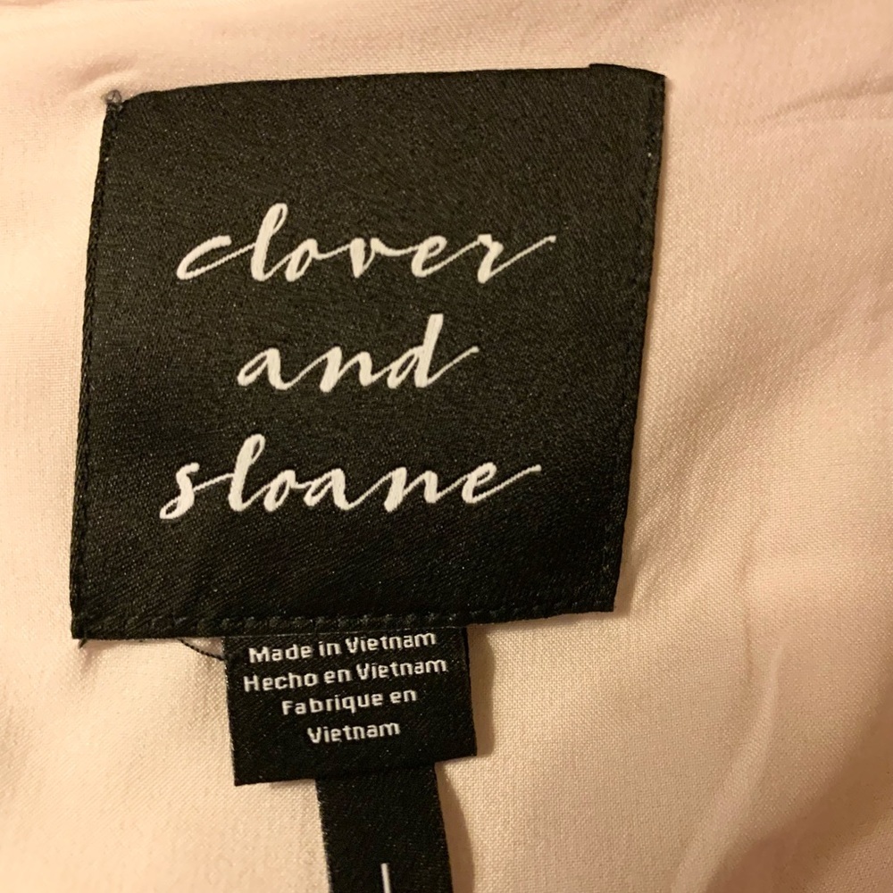 Clover and Sloane Pink Fuzzy Dress Size Large - Picture 13 of 16